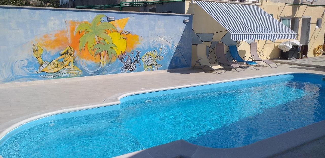 Studio Apartmani Sehic Krvavica Εξωτερικό φωτογραφία